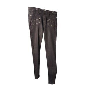 Paige Denim Jeans Womens Size 30 Jane Zip Skinny Evie Gray  Pre-Owned Good Con